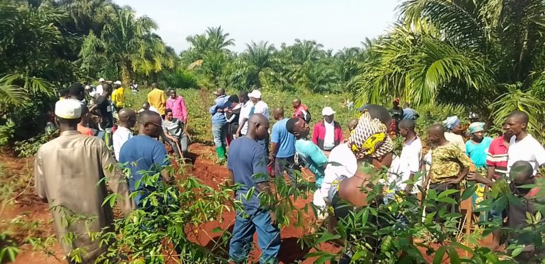 Burundi : TDC – Tracer des courbes de niveau à Kibenga en commune Rugazi / Bubanza