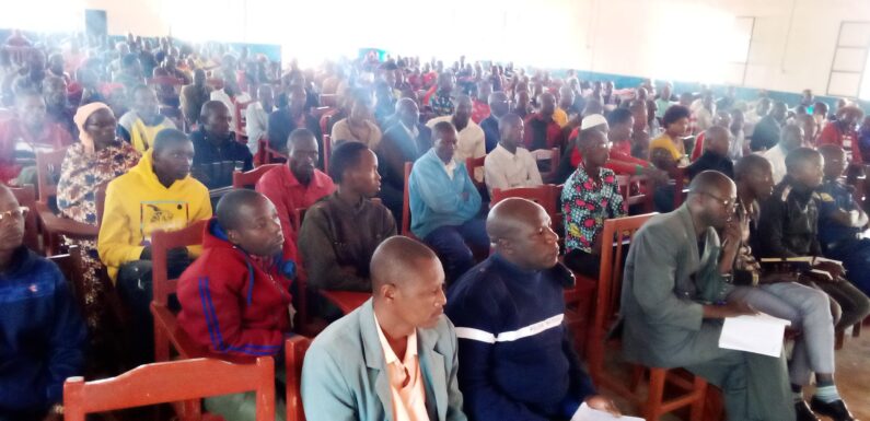 Burundi : Séance de moralisation en zone Mugera à Mishiha, Cankuzo