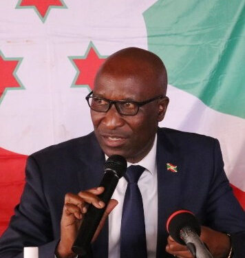 Burundi : CPC Ndirakobuca Gervais, nouveau 1er Ministre