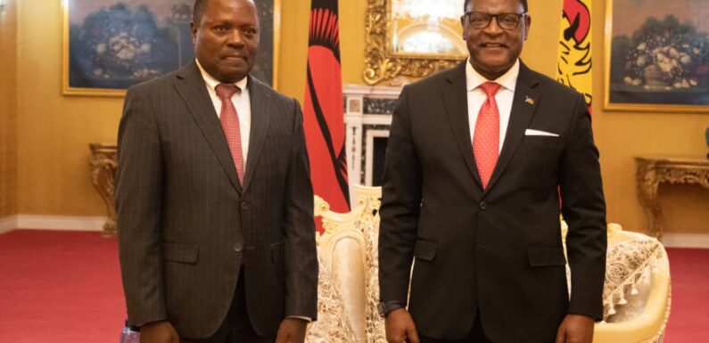 Burundi / Malawi : Amb. Ruhomvyumworo présente ses Lettres de Créances à S.E Chakwera