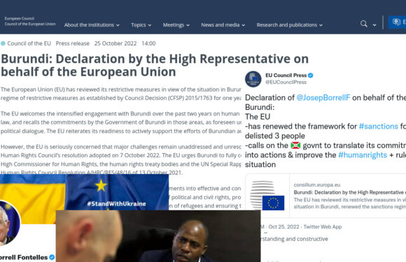 Burundi : L’UE lève les sanctions d’un putschiste lié au M23 rwandais en RDC