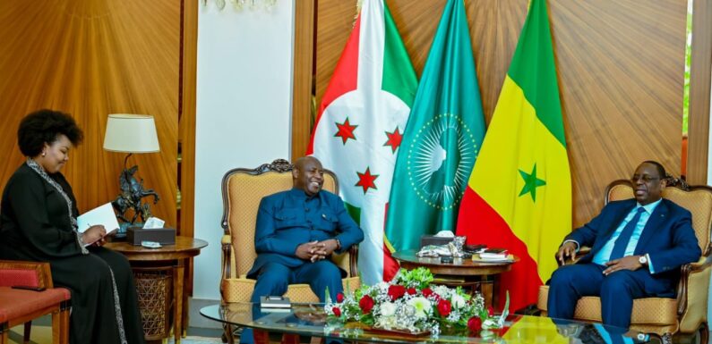 Burundi / Africa Food Summit Dakar 2 : Ndayishimiye rencontre Sall du Sénégal