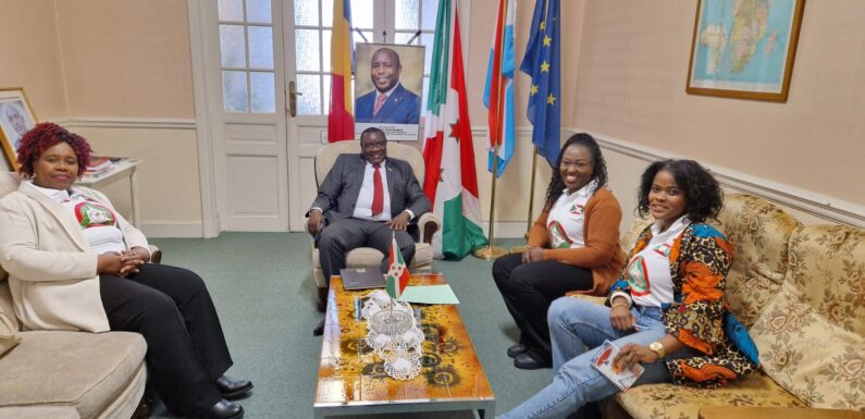 Burundi – Diaspora : Ambassadeur Ntahiraja reçoit – ADFEBEK-Ku Kivi  – / Belgique