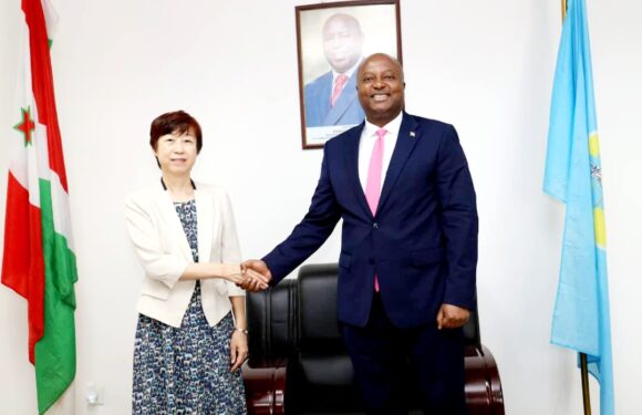 Burundi / Chine : M. Shingiro Albert reçoit en audience Amb. Zhao Jiangping