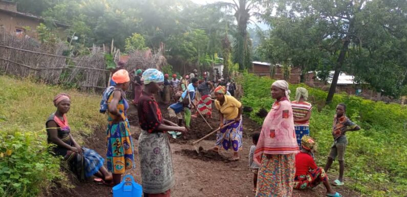 Burundi : TDC – Construire une route sur la colline Magara à Bugarama / Rumonge