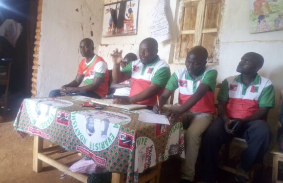 Burundi : Coordination de 5 Bureaux zonaux CNDD-FDD en commune Makamba / Burunga