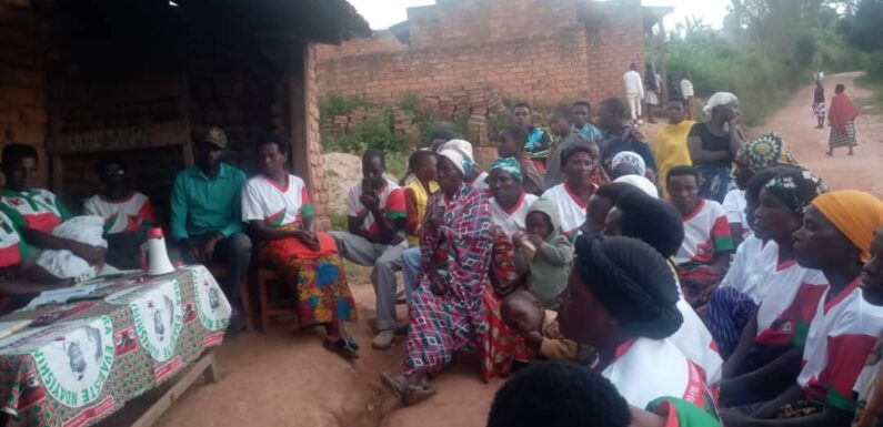Burundi : 3 ex – CNL rejoignent le CNDD-FDD en colline Mbizi à Vugizo, Makamba / Burunga