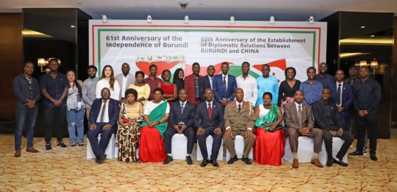Burundi : La diaspora célèbre en Chine l’indépendance et les relations avec la Chine