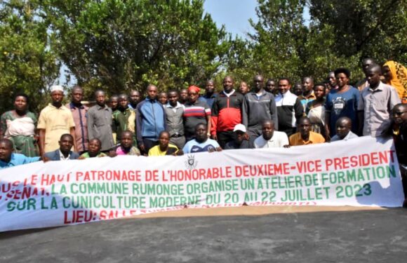 L’élevage de lapins populaire au Burundi, atelier à Rumonge