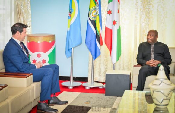 Burundi / Australie: Rencontre Entre Ndayishimiye et Andrew Hunter à Gitega