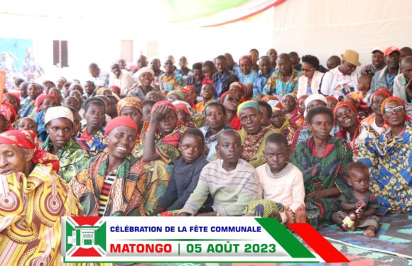Burundi : Hon. Ndabirabe Gelase participe à la fête communale 2023 à Matongo