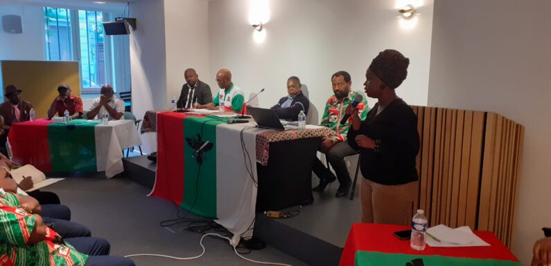 Burundi : La Section Belgique du CNDD-FDD se penche sur le Panafricanisme