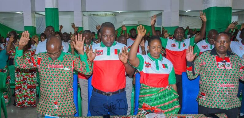 Burundi : L’Harmonie à la prière œcuménique du CNDD-FDD à Bujumbura