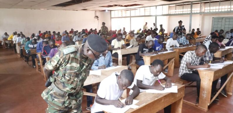 Burundi : FDNB accueille 1959 candidats sous-officiers.