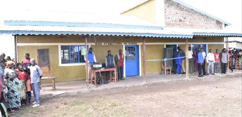 Burundi : Inauguration du bureau collinaire de Rugasa à Kirundo.