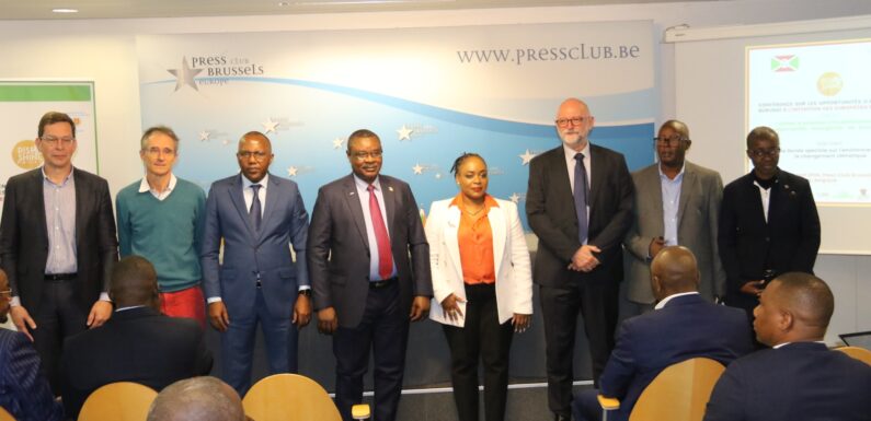 Burundi – Vision 2040-2060 : Table ronde à Bruxelles cible investissement et changement climatique.