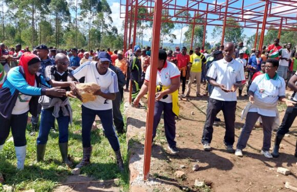 Burundi : Le centre sportif de Gashoho à Muyinga en voie d’achèvement.
