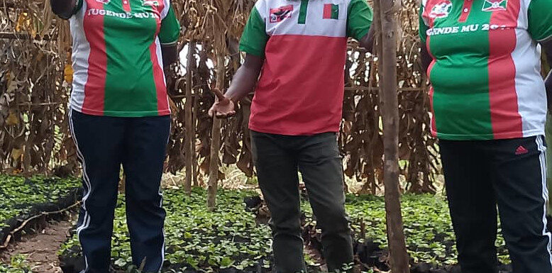 Burundi : Le CNDD-FDD Burunga visite les pépinières agricoles à Ruhere, Makamba.
