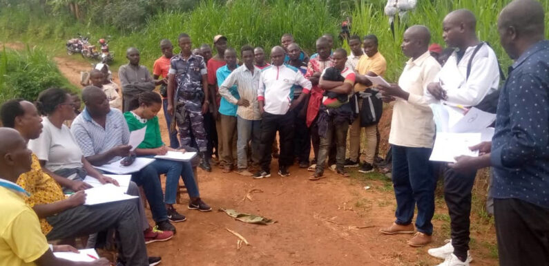 Burundi : À Cibitoke,en commune Mabayi, la CSTB résout les litiges fonciers.
