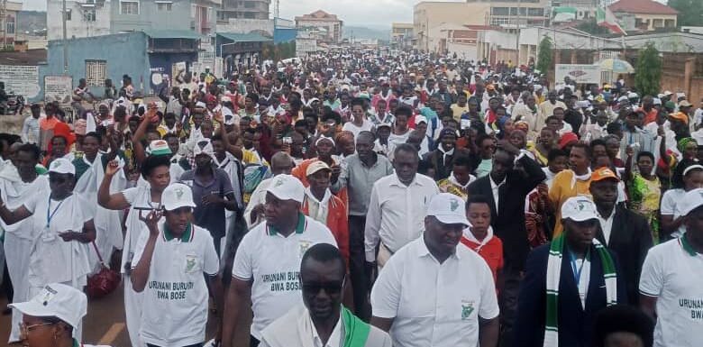 Burundi / Campagne 2025 : Coalition Burundi Bwa Bose mobilisée à Bujumbura et Gitega