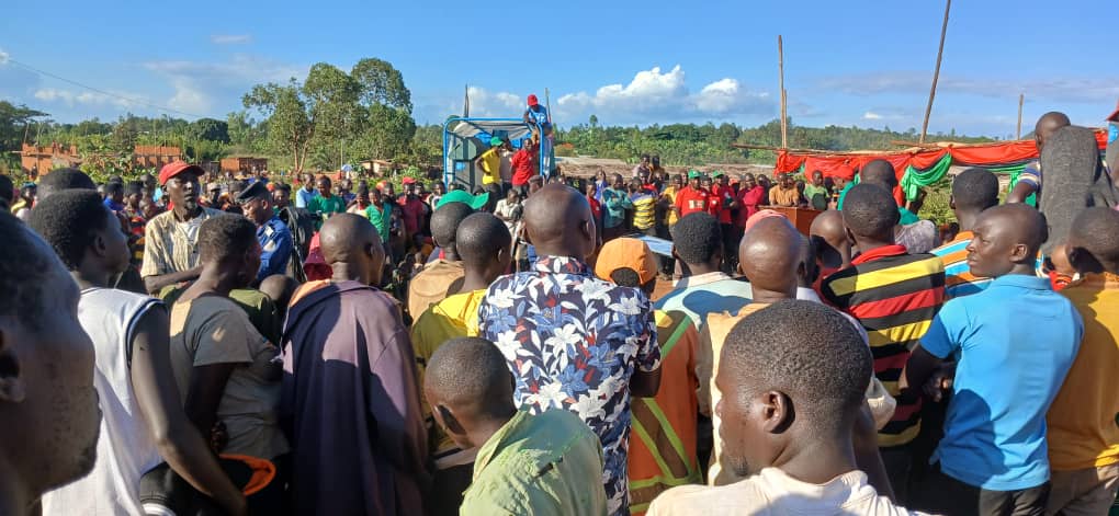 Burundi / campagne 2025 : Le CNL en meeting à Giharo, Burunga
