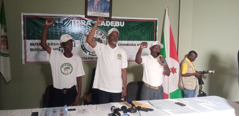 Burundi / Campagne 2025 : Du porte-à-porte pour le RADEBU