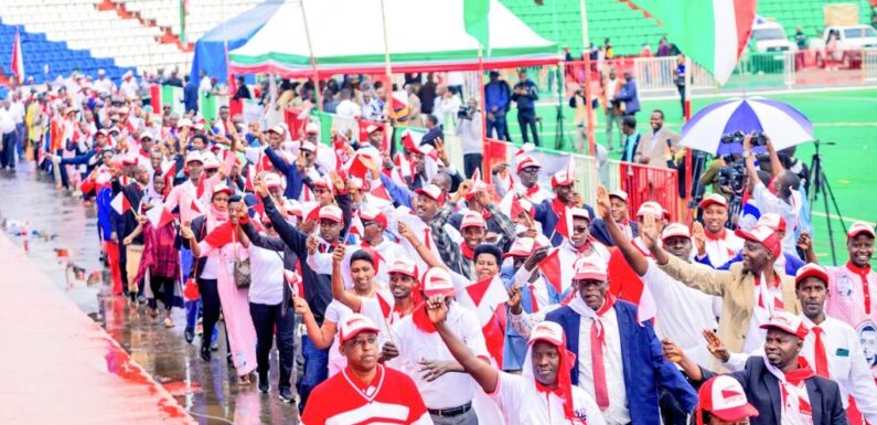 Burundi : L’UPRONA ouvre sa campagne électorale 2025 à Gitega.