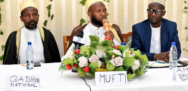 Burundi : Le Mufti mobilise les musulmans de Buhumuza sur le socio-économique
