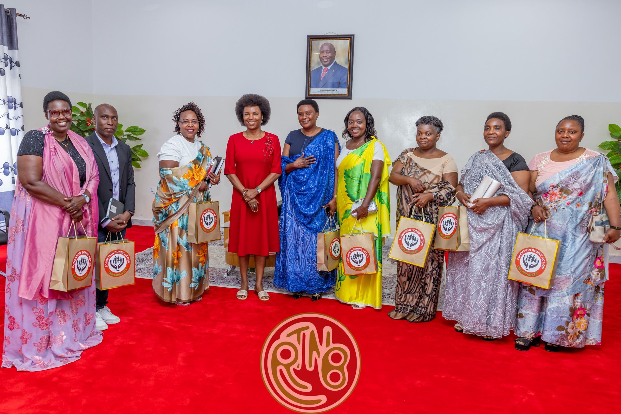Burundi / Diaspora : La Première Dame reçoit les femmes de l’IBWO à Gitega