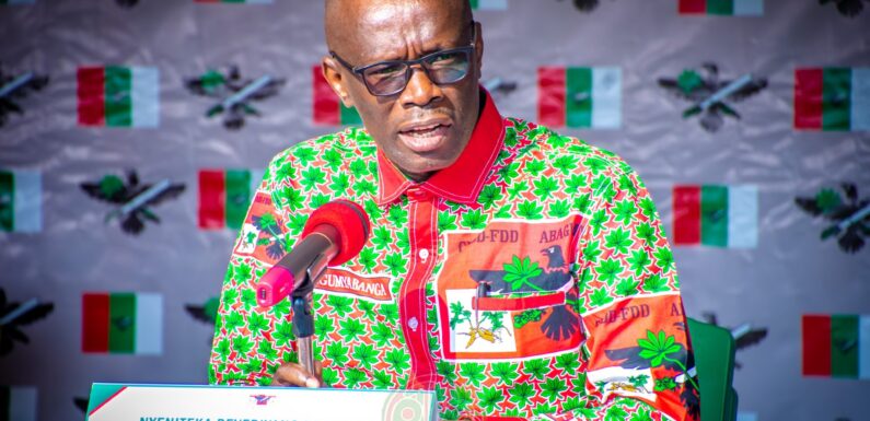 Burundi : A Buye, Ndikuriyo évoque les défis après la victoire du CNDD-FDD