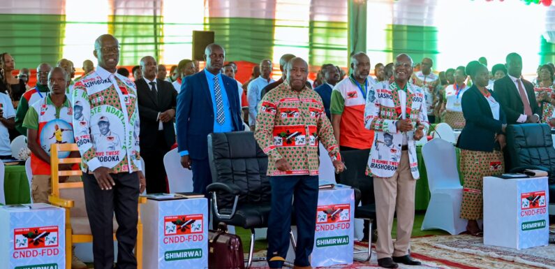 Burundi : Le CNDD-FDD fête ses vingt ans au pouvoir