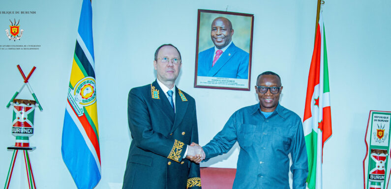 Burundi / Russie : Moscou dépêche son nouvel ambassadeur.