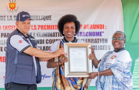 Burundi : L’OMS valide l’élimination nationale du trachome