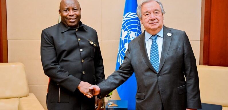 Burundi / ONU : Ndayishimiye rencontre Guterres à UA