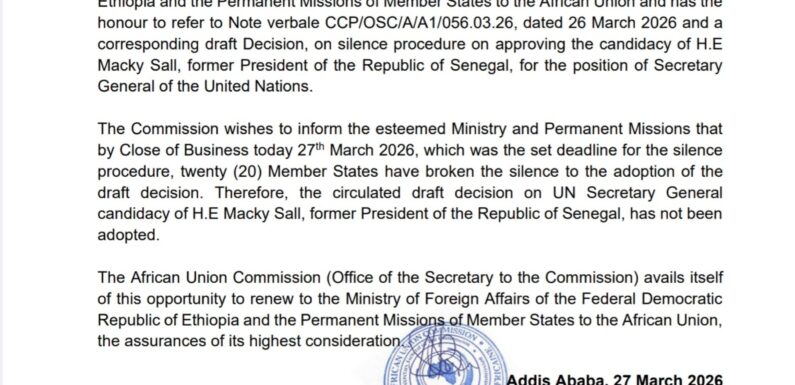 Burundi / Rwanda – Union africaine : Désaccords entre Kigali et Gitega après l’échec du soutien à Macky Sall