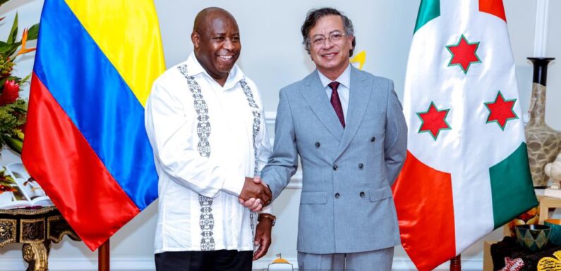 Burundi , Uburundi – Kolombiya / CELAC na Afrika : Ndayishimiye na Petro bashigikiye ugushiraho ibiganiro