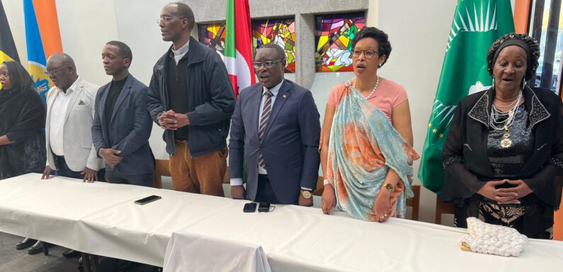 Burundi / Diaspora : À Bruxelles, Ntaryamira Cyprien rappelé à l’histoire des tragédies des Grands Lacs