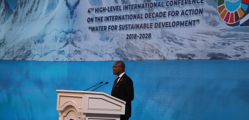 Burundi / Tadjikistan : Ntahontuye de retour d’une conférence sur l’eau