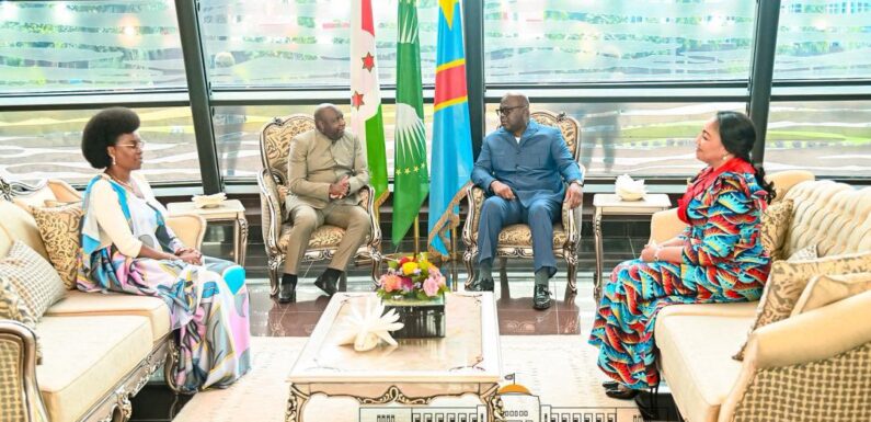 Burundi / RDC : Ndayishimiye en visite d’État à Kinshasa