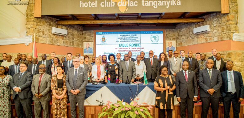 Burundi / Union africaine : une table ronde pour définir une vision panafricaine