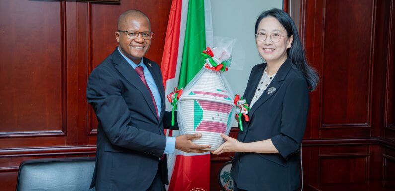 Burundi / Chine : Ntahontuye et Zhu Kewei renforcent la coopération bilatérale