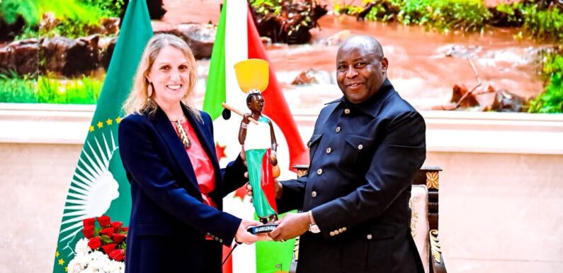 Burundi – Union européenne : Fin de mission de l’ambassadrice Elisabetta Pietrobon