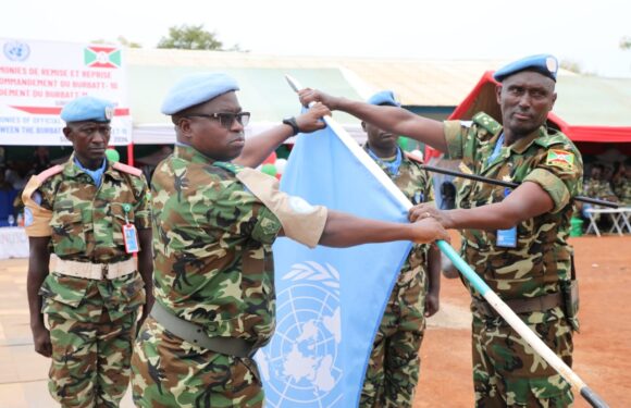 Burundi – RCA : Le 11ème contingent burundais de la MINUSCA prend ses fonctions