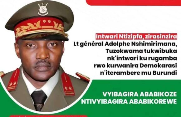 Burundi : 2 août 2015 – L’ombre d’un héros, le général Nshimirimana Adolphe