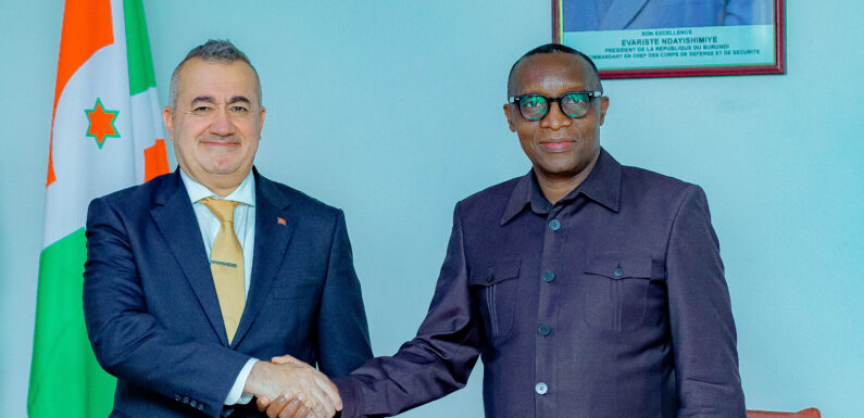 Burundi – Türkiye : Le ministre Bizimana reçoit l’ambassadeur Alp Işıklı
