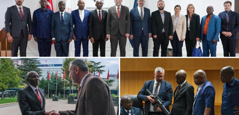 Burundi / Turquie : Les généraux Niyongabo Prime et Habarurema Ildephonse visitent l’industrie turque de l’armement